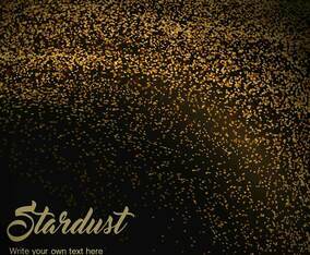 Vector Stardust Background