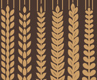 Vector Wheat Ears Icon Set