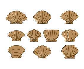 Free Scallops Icon Vector