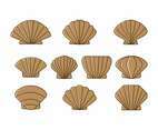Free Scallops Icon Vector