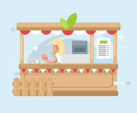 Concession Illustration