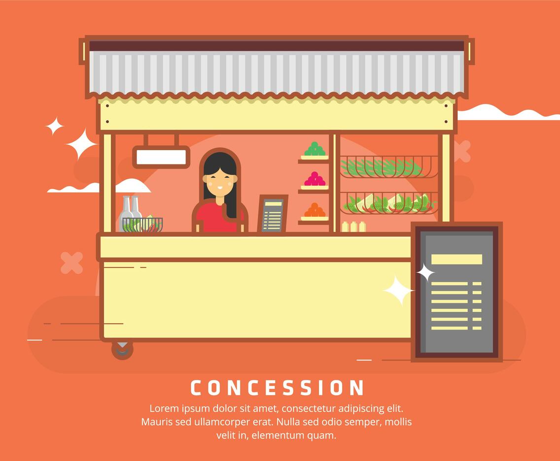 Concession Illustration