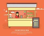 Concession Illustration