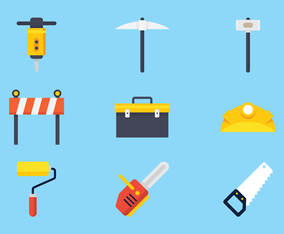 Pneumatic and Construction Icon