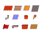 Roof Tile Related Icon