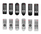 Remote Control Or Tv Remote Icons