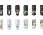 Remote Control Or Tv Remote Icons