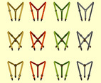 Vector Of SuspendersGarter