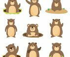 Flat Gopher with different Pose Vector