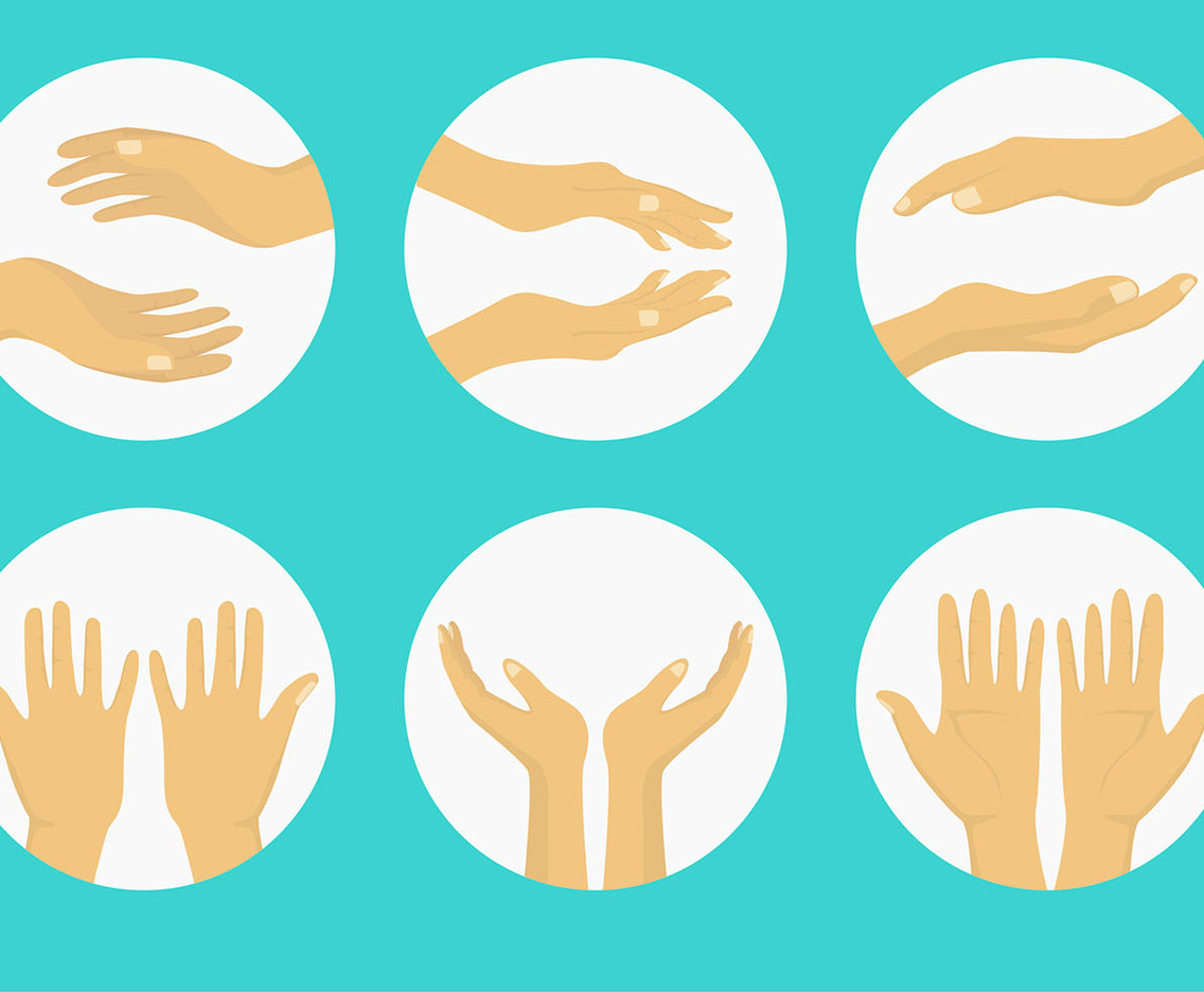 Healing Hand Free Vectors