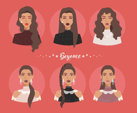 Beyonce Vector