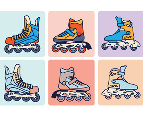 Rollerblade Vector