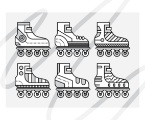 Rollerblade Vectors