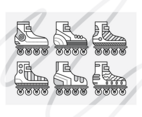 Rollerblade Vectors