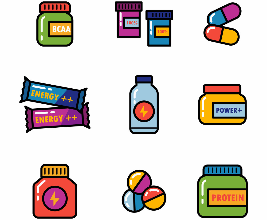 Supplements Icons