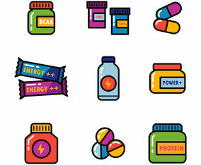 Supplements Icons
