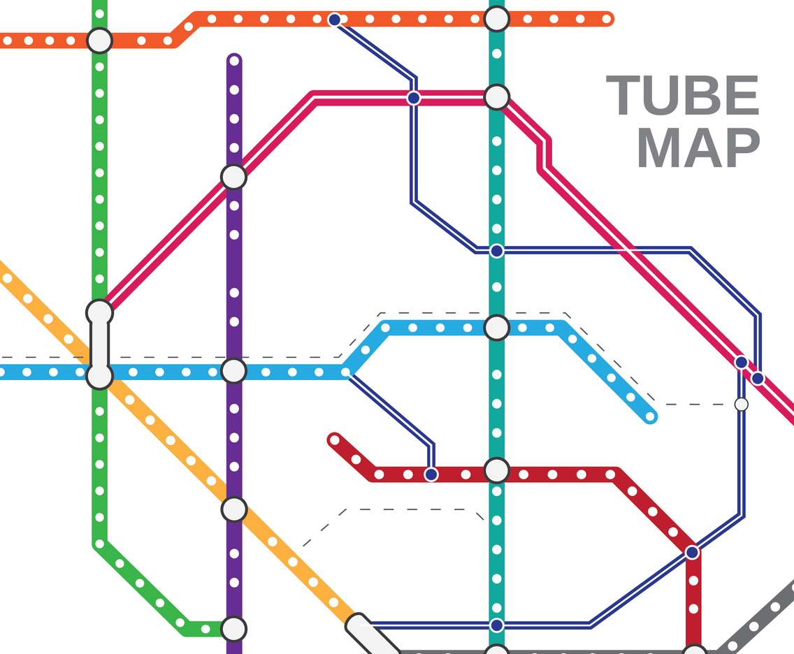 Tube Map Vector