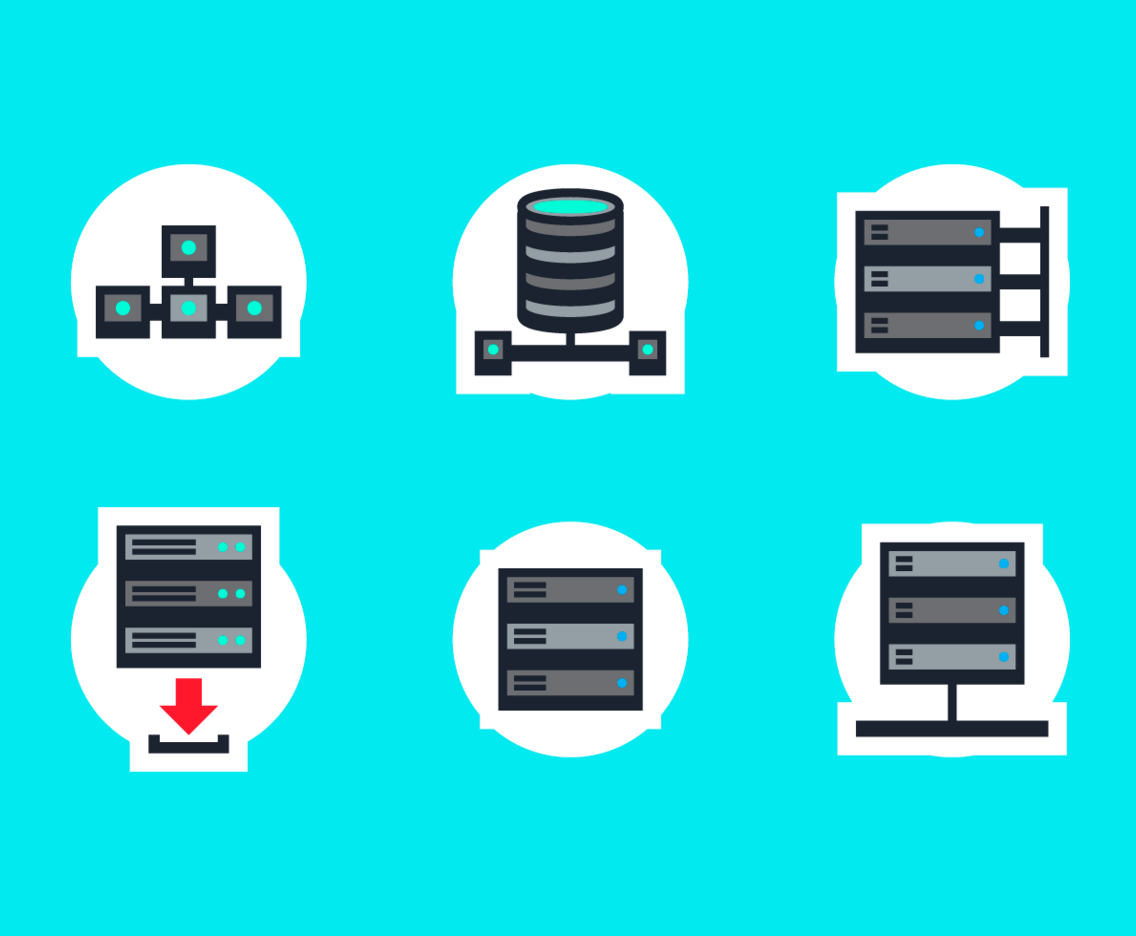 Data Base Free Vector Pack