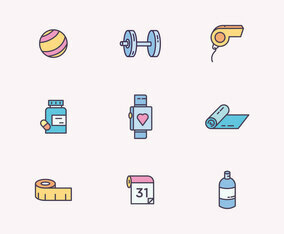 Fitness Icons