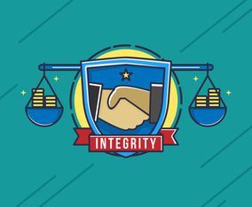 Integrity Badge Vector
