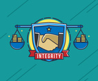 Integrity Badge Vector