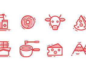 Switzerland Icons