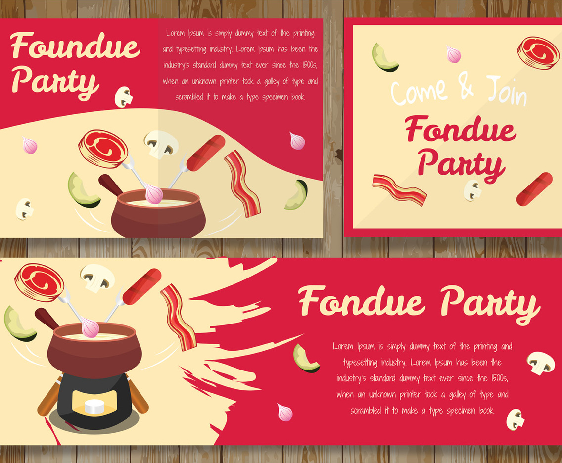 Fondue Vector Design