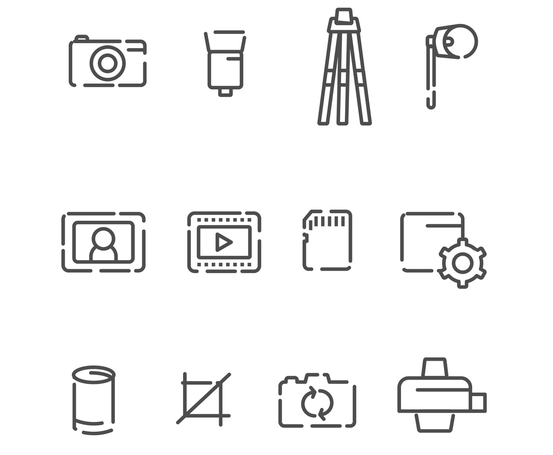Free Camera And Photography Icon Set