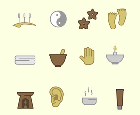 Alternative Acupuncture Medicine Thin Line Icon