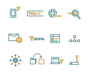 Free Internet Icons Vector