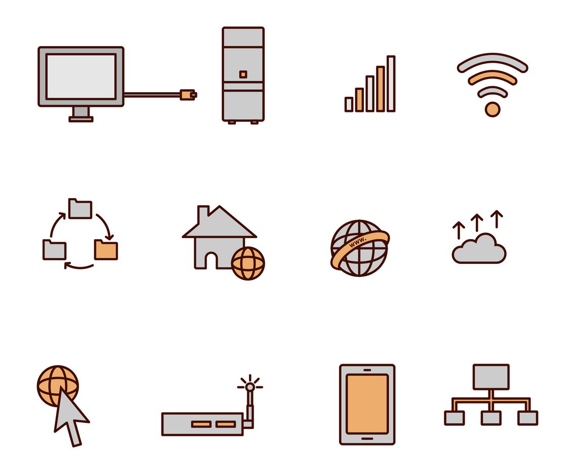 Free Internet Icons Vector