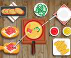 Fondue Vector Design