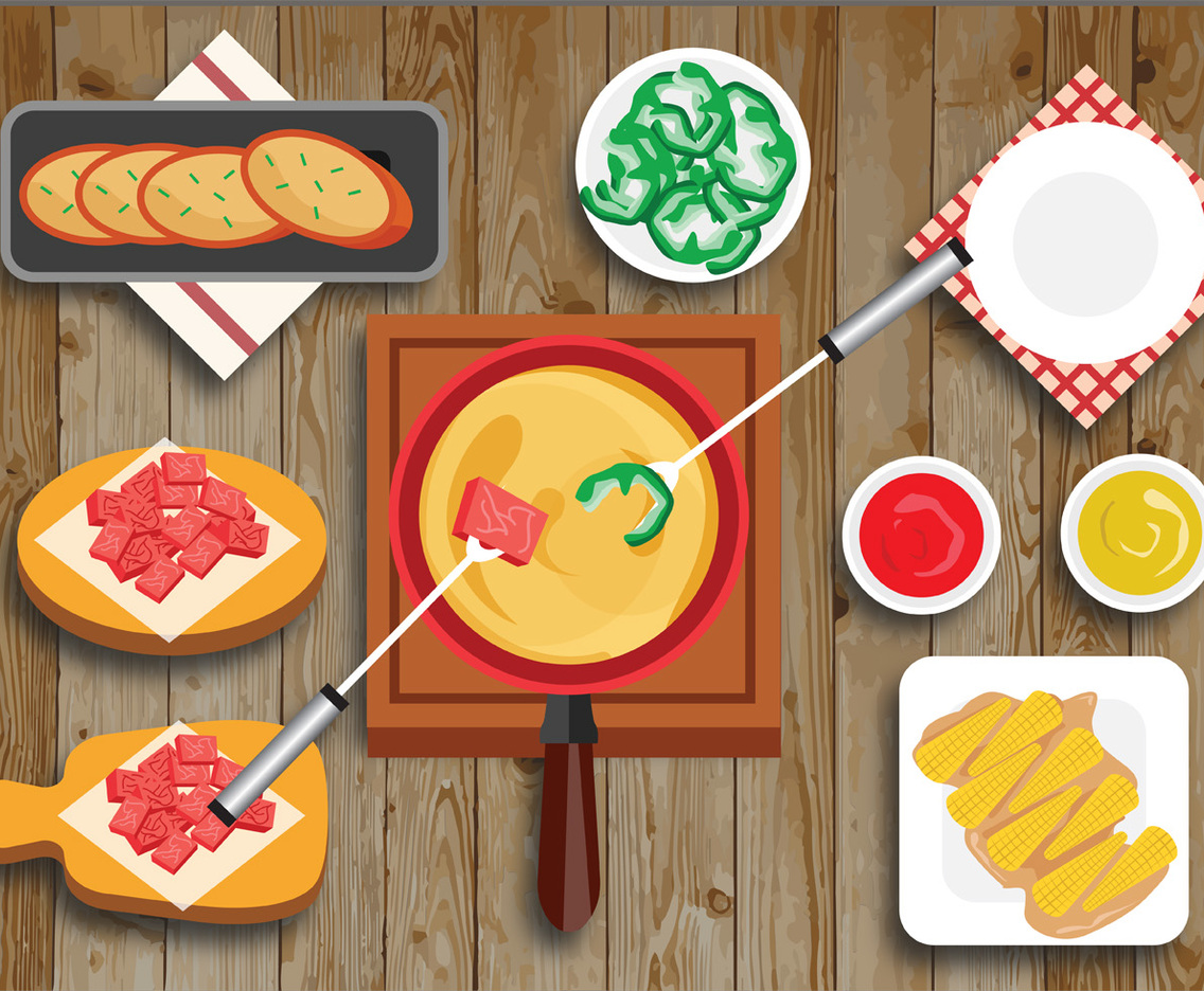Fondue Vector Design
