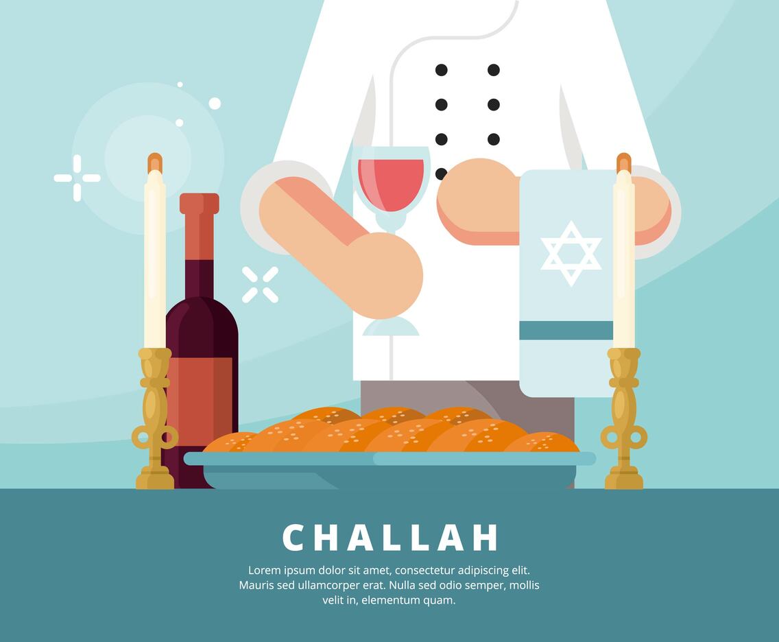Challah Illustration