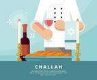 Challah Illustration