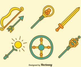 Medieval Weapons Vectors