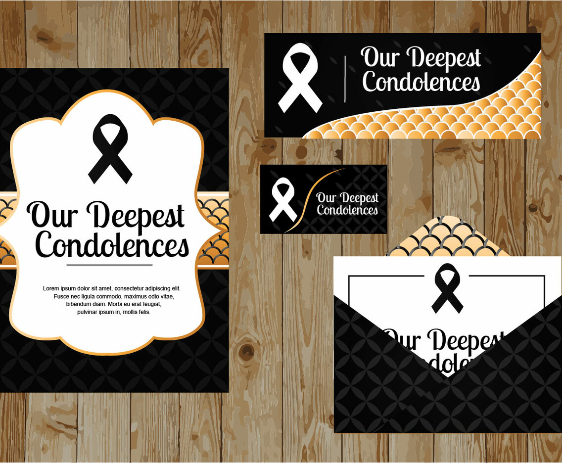 Condolences Greeting Card