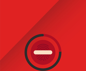 Do Not Touch and Fingerprint Mobile Wallpaper