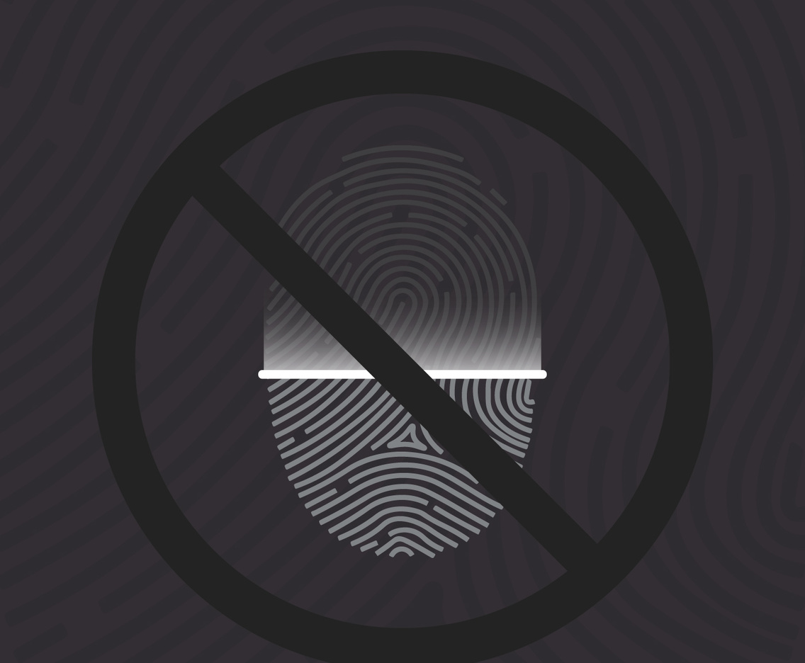 Do Not Touch and Fingerprint Mobile Wallpaper