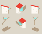 Gutter Free Vector Pack