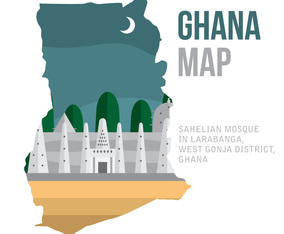 Ghana Map