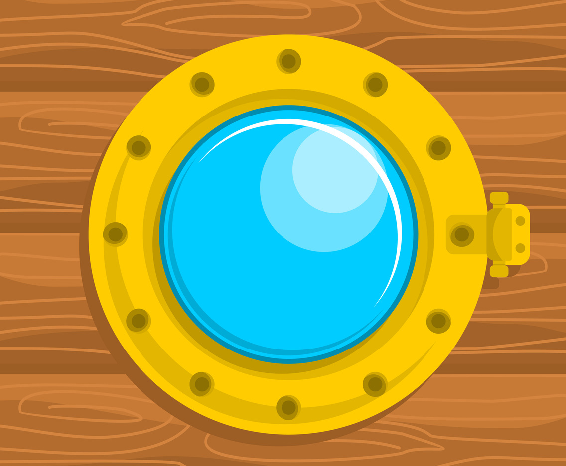 Ship Window Illustration