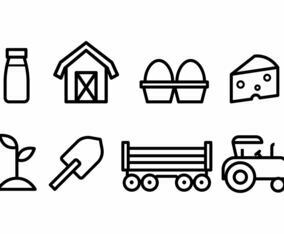 Agriculture Icon Set
