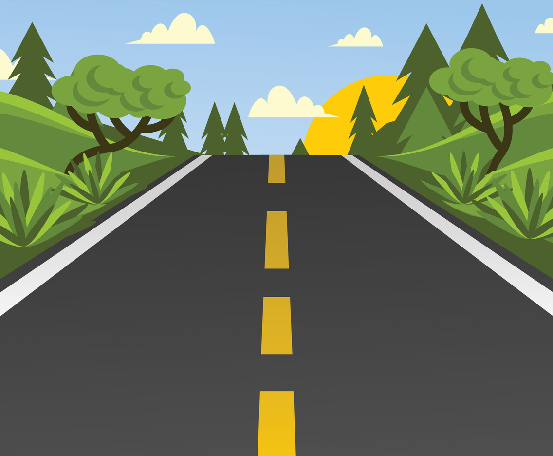 Highway Vector Illustration