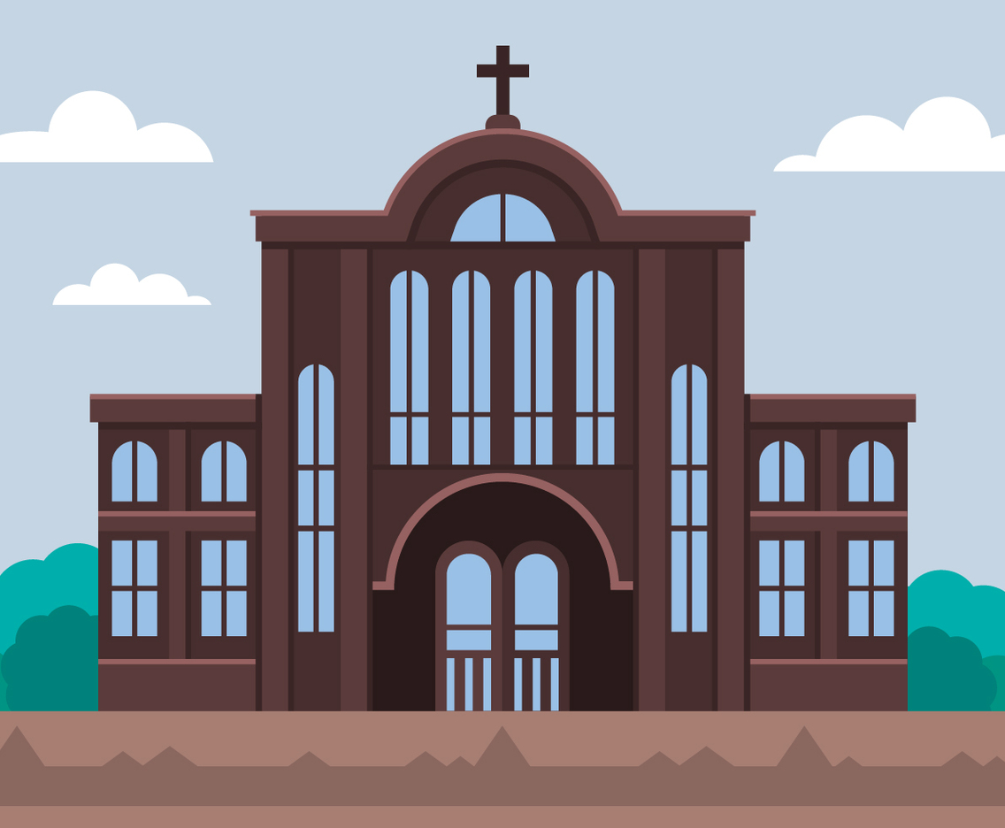Abbey Vector