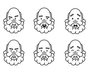 Socrates Faces Vectors