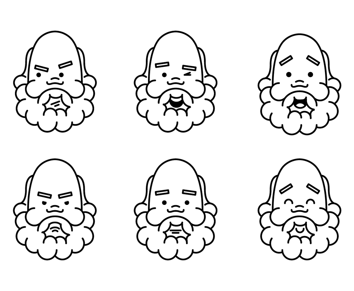 Socrates Faces Vectors