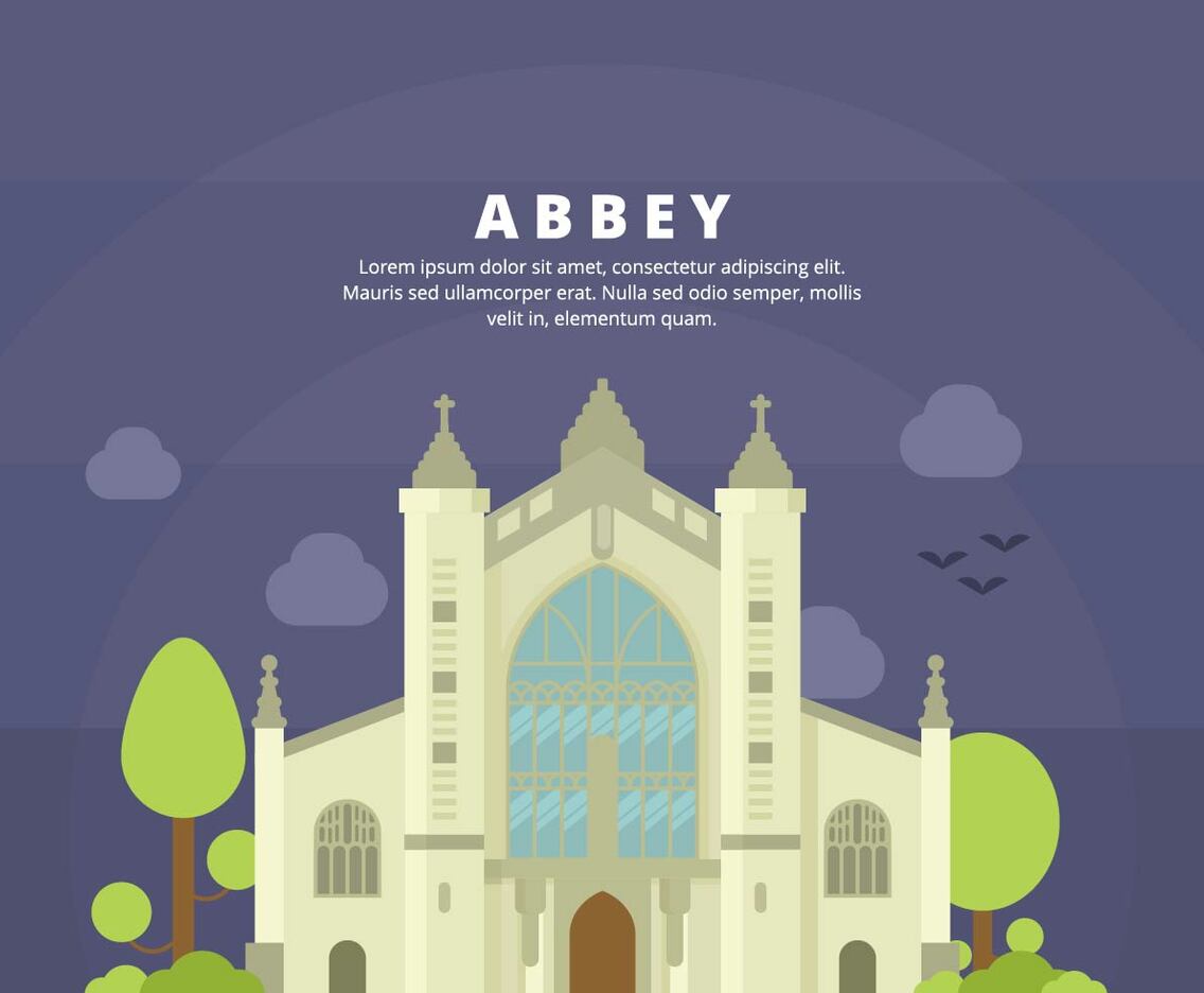 Abbey Illustration