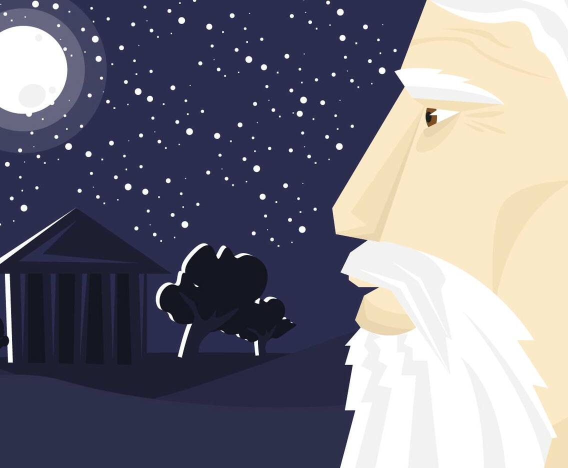 Socrates Illustration Vector 2