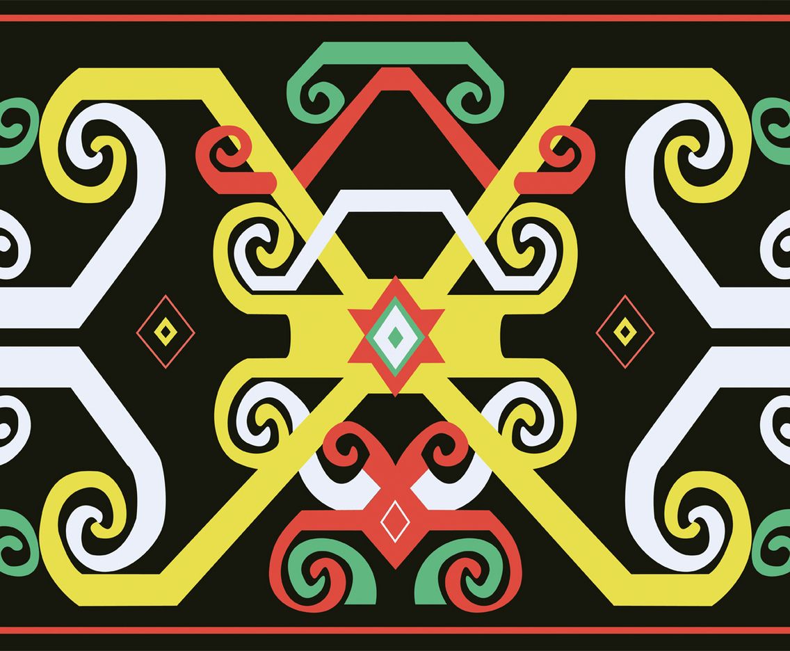 Dayak Pattern Design